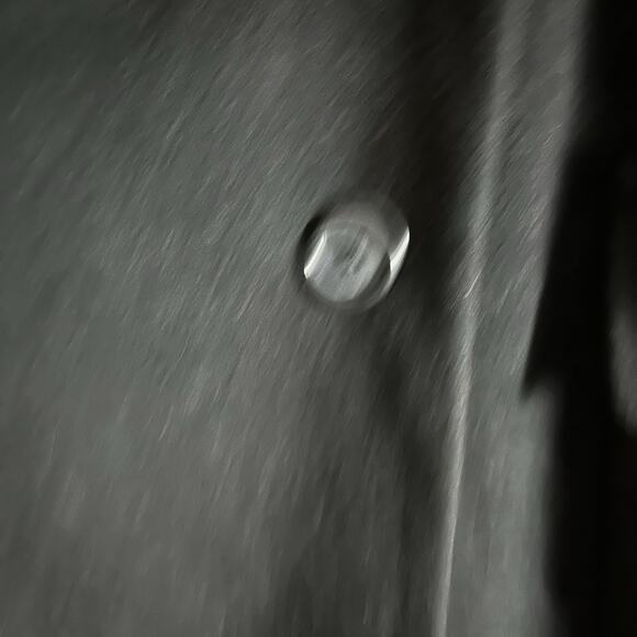 Vtg Evan Picone Women Wool Classic Black Long OverCoat Size 14 Made In Usa - Picture 5 of 7